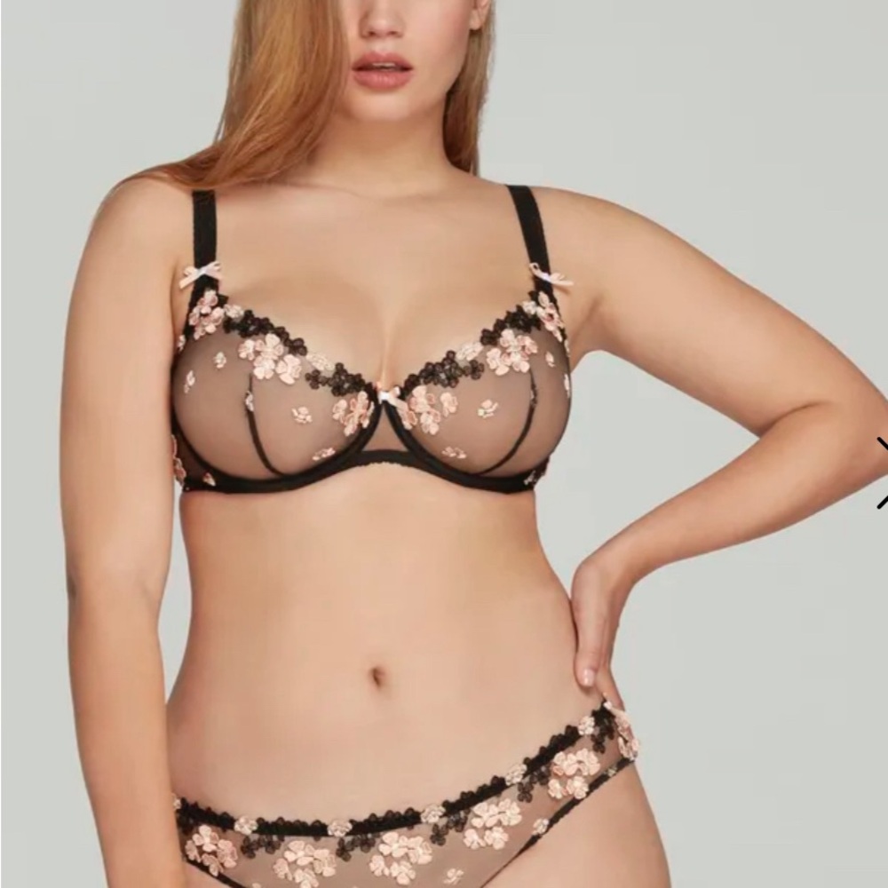 Agent Provocateur Bethanie Floral Lingerie Set